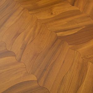 Parquet en <span class=keywords><strong>bois</strong></span> de teck sur mesure, motif de feuilles d'arbre, parquet en <span class=keywords><strong>bois</strong></span> dur multicouche pour villa de luxe et hôtel - Product Image 2