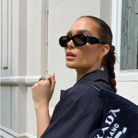 Lunettes de Soleil Polarisées en Acétate Vintage Tendance avec Logo Personnalisé, Conception de Marque de Luxe Originale pour Femmes