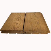 Stabilité dimensionnelle des ventes d'usine Pin thermiquement modifié pour le revêtement de terrasse en bois thermo carbonisé Bois thermo traité