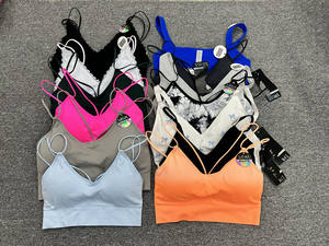 B0445 # สปอร์ตบราไร้ตะเข็บสำหรับผู้หญิงสายรัดหน้าอกสำหรับฟิตเนสยิมฟิตเนสยิมขนาดโลโก้ที่กำหนดเอง - Product Image 5