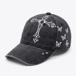 Wholesale T&L Custom Logo Digital Heat Transfer Print 6 Panel Denim Baseball Cap Adjustable Vintage Washed <b>Hat</b> Manufacturer - Product Image 1