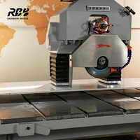 HQ-3220DSM Machine de découpe de pierre à 5 axes pour quartz, granit, marbre, équipée d'une ventouse, d'une chambre et d'un broche de fraisage