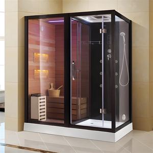 Kabinen-Spa-Sauna-Bad Indoor-Dampfdusche Traditionelle Trockendampfsauna für 2 Personen - Product Image 5