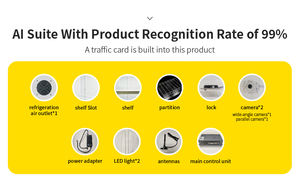 Комбинированный Холодильный автомат HAHA, торговый автомат с кормом для домашних животных, торговый автомат 360 Мини - Product Image 4