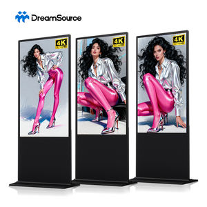 Interactive Whiteboard Touch Screen Floor Standing Digital Menu Board for Restaurant Marketing - Product Image 1