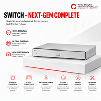 Routeur d'entreprise fiable Cisco C1121X-8P Cisco ISR série 1100 avec 2 interfaces Gigabit Ethernet WAN pour le haut débit MPLS et les services WAN