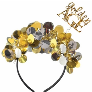 Diadema <span class=keywords><strong>de</strong></span> Lentejuelas Verdes Brillantes, Decoración para el Día <span class=keywords><strong>de</strong></span> <span class=keywords><strong>San</strong></span> <span class=keywords><strong>Patricio</strong></span>, Diadema Irlandesa <span class=keywords><strong>de</strong></span> la Suerte, Accesorio para Disfraces <span class=keywords><strong>de</strong></span> Fiesta para Adultos - Product Image 6