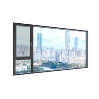 Ventanas Abatibles de Aluminio Insonorizadas DERCHI, Vidrio Bajo Emisivo, Ventanas Personalizadas para Hogar, Hotel, Oficina, Reducción de Ruido