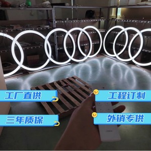 Lámpara Colgante de Aluminio con Anillo LED Redondo Negro para Oficina, Tienda, Vestíbulo, Iluminación de Una Sola Cabeza E26 con Interruptor - Product Image 3