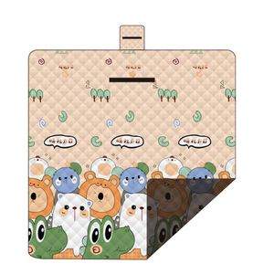 Tapete de Picnic Ultrasónico, Grueso, Absorbente de Humedad, Lavable a Máquina, para Exteriores, para Acampar en Tiendas de Campaña - Product Image 1