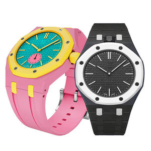 Kit de Modificación de Correa de TPU con Bisel de Cerámica de Lujo para la Nueva Serie de Relojes, Funda Protectora Deportiva Integrada - Product Image 4