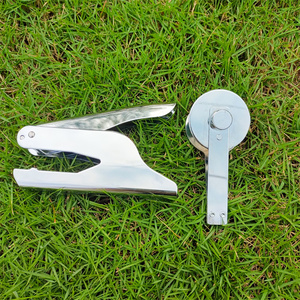 ตราประทับสเตนเลสสตีลเคลือบเงินตราปั๊มลายนูนพร้อมโลโก้ตามสั่งสั่งแบบมือถือได้ตามต้องการจากโรงงาน - Product Image 4