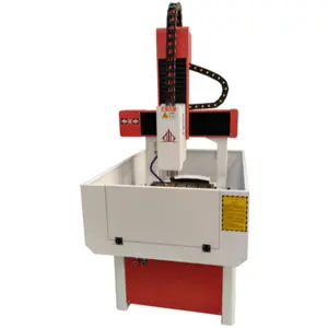 Machine à sculpter 3D 4 axes, routeur cnc 6090 avec 3 broches rotatives avec refroidissement par eau 2.2kw