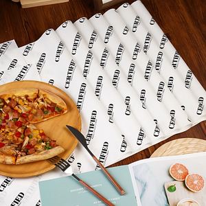 Custom Design Size Waterproof Grease Proof Sandwich <b>Wrapping</b> <b>Paper</b> Hamburger Packaging PE Coated Food Grade Eco-Friendly - Product Image 3