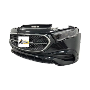 Para <span class=keywords><strong>mercedes</strong></span>-benz Clase <span class=keywords><strong>E</strong></span> 214 W214 Auto Bodykit usado nariz corte parachoques delantero labio con faros parachoques <span class=keywords><strong>de</strong></span> repuesto - Product Image 1