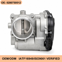 Boîtier de commande électronique du papillon des gaz Wanray pour Lavida Octavia, en alliage d'aluminium durable, 0280750512 06G133062C