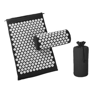 Stuoia di digitopressione della stuoia di Yoga del rilievo di massaggio della stuoia del rilievo di dolore di prezzi su ordinazione della fabbrica per il viaggio - Product Image 6