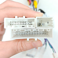 Mobil 16Pin Power harnes kabel adaptor kabel dengan Canbus untuk TOYOTA HIGHLANDER SIENNA 2022 menginstal Aftermarket Android Stereo