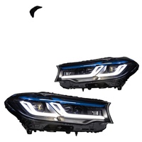 Feux de voiture pour BMW G30, phares LED pour 2017-2020, pré-LCI, accessoires automobiles avec lentille de projecteur, avant, 525i, 530i, 535i