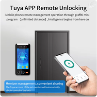 Torniquete de acceso biométrico con reconocimiento facial para 5000 usuarios, desbloqueo remoto por Wifi Tuya, control de acceso, software de control de asistencia de empleados, API