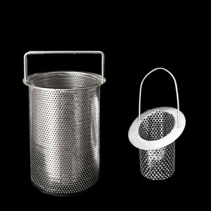 Thép không gỉ lưới xi lanh hình trụ lọc Cartridge đục lỗ Lọc thùng nhà ở dây lưới lọc - Product Image 6