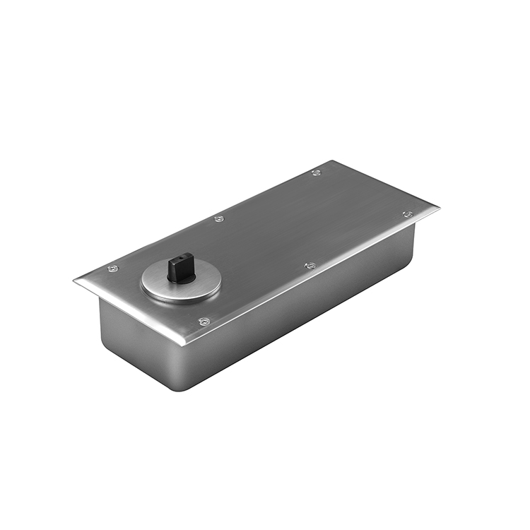 Скрытая напольная пружина двойного цилиндра из сверхпрочного бескаркасного стекла