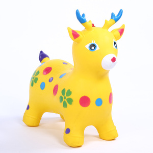 Vente en gros de jouets gonflables en PVC, animaux sauteurs licorne sans musique - Product Image 6