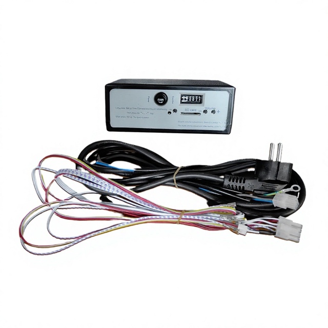 MC AMT-38 MP3 Control Box for Timer with Cable for Kiddie Rides Game Machines DC12V/24V EU Plug for Ages 6+