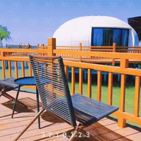 Maison en dôme d'hiver maisons en dôme maison préfabriquée New Type Glamping house