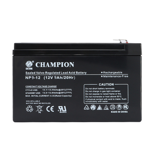 แบตเตอรี่แบบชาร์จได้ 12V9Ah ชนิดตะกั่วกรด VRLA สำหรับอุปกรณ์สื่อสาร - Product Image 2