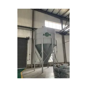 Venta caliente silo de almacenamiento de granos silos de acero silo para granja avícola