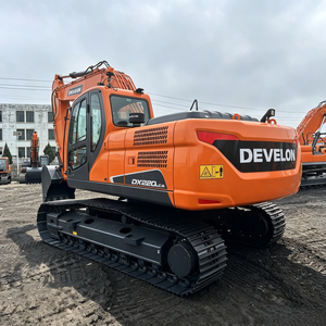 รถขุดตีนตะขาบ DX220LC ความทนทานสูง โครงสร้างแข็งแกร่ง เครื่องจักรขุดเจาะคุ้มค่า คุ้มราคา เหมาะสำหรับงานวิศวกรรมโยธาที่หลากหลาย - Product Image 1