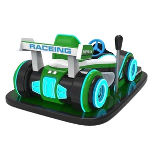 Voiture trottinante à batterie pour enfants, design de sécurité à bords doux, pour aire de jeux intérieure, voiture tamponneuse amusante - Product Image 1