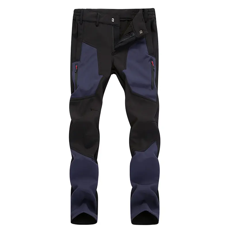 Pantaloni impermeabili invernali da esterno pantaloni da alpinismo con guscio morbido spesso da uomo pantaloni sportivi caldi blu navy camo g3 pantaloni tattici