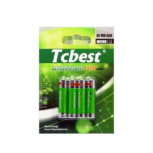 Batería recargable de Ni-MH, respetuosa con el medio ambiente, 1,2 v, AA, diferente capacidad, paquetes de baterías de Ni-MH - Product Image 6