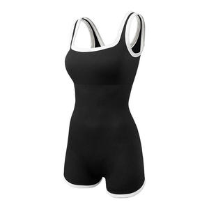 Combinaisons de sport à porter à l'extérieur Emballage du ventre Grande taille Exerciseurs Marron Course récréative Combinaisons Oem personnalisées - Product Image 4