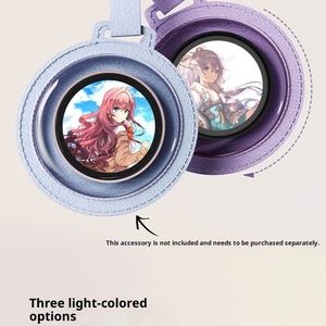 Badge interactif IA personnalisable avec affichage animé et éclatant, solution d'identification numérique moderne pour le réseautage et les salons professionnels - Product Image 2