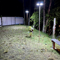 Projecteurs solaires LED extérieurs IP65 pour aménagement paysager, lumière du jour 6000K, angle de faisceau 360°, 1000W, éclairage de jardin