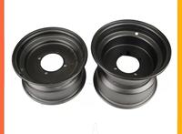 Échantillon gratuit avant arrière en aluminium à lèvre roulée roue ATV en gros 10 pouces Quad Wheels Jante Usine à vendre