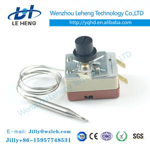 Détecteur de température à capillaire de type vis, fils de câble, support OEM personnalisé pour le contrôleur de thermostat de chaudière et de <span class=keywords><strong>four</strong></span> - Product Image 2