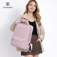 Sac à dos minimaliste Dijiang pour ordinateur portable, idéal pour le travail et les voyages, avec compartiment dédié pour ordinateur portable et pochette pour documents