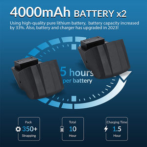 JDC13/16-máquina de soldadura eléctrica, flejado con batería de PP/PET, soldadura en caliente, herramienta de flejado manual portátil - Product Image 3