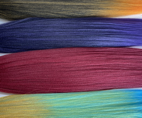 Prix de gros abordable 20'' 26'' Cheveux synthétiques pré-étirés Jumbo Easy Braids Ombre pour tresses EZ Braids Yaki Lisse pour Femme
