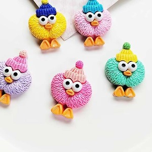 100 Uds Kawaii encantadores dibujos animados Flatback cabujón resina Mini <span class=keywords><strong>pato</strong></span> encantos álbum <span class=keywords><strong>de</strong></span> recortes Diy accesorios Deco piezas artesanales - Product Image 1