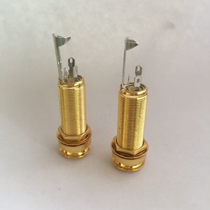 热卖尾部螺柱拾音器输出连杆插座声学尾部螺柱插孔零件覆盖吉他压电拾音器 - Product Image 6