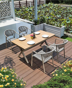 Mobilier d'extérieur pour hôtel Chaise longue <span class=keywords><strong>de</strong></span> <span class=keywords><strong>luxe</strong></span> en aluminium à siège unique avec corde pour restaurant, parc ou villa, piscine, plage, <span class=keywords><strong>bain</strong></span> <span class=keywords><strong>de</strong></span> <span class=keywords><strong>soleil</strong></span> - Product Image 1