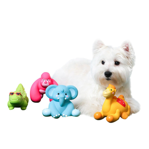 Nouveau design, jouet couineur pour chien, jouet à mordre pour animaux de compagnie, jouet en latex pour chien de taille moyenne et chiot - Product Image 1