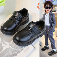 Nouvelles Chaussures Habillées en Cuir PU pour Garçons, Style Gentleman, Printemps-Automne, pour l'École
