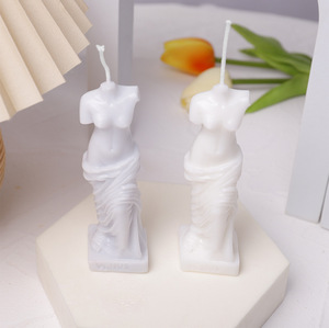 Vela perfumada de estilo Retro romano, adornos creativos de diosa sin cabeza de Venus, recuerdo de fragancia - Product Image 3