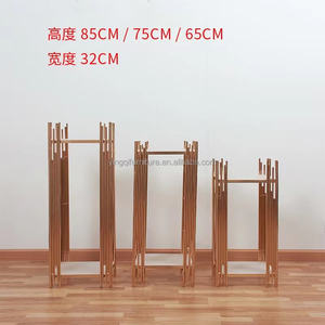 Gran oferta de accesorios de boda de alta calidad, <span class=keywords><strong>camino</strong></span> geométrico, decoración de boda Floral, guía de ruta de escenario - Product Image 6